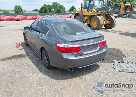 2014 Honda Accord Ex-L V-6 из США, поврежденный, VIN 1HGCR3F88EA022672